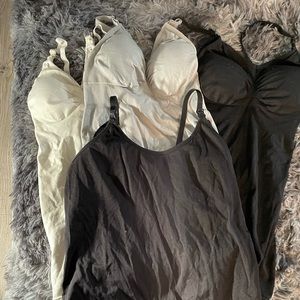 4 nursing tanks - medium